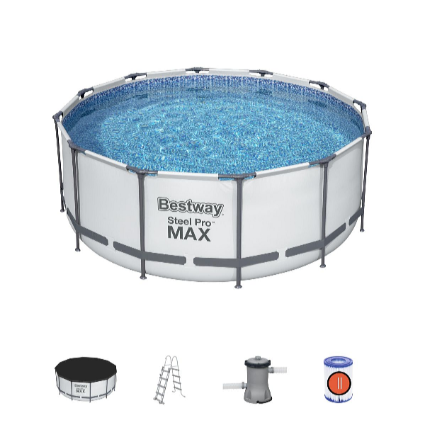 Bestway Bazén Steel Pro Max 3,66 x 1,22 m set vrátane príslušenstva