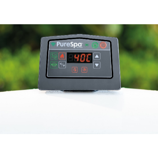 Intex Vírivý bazén PureSpa Bubble Greywood Deluxe XL