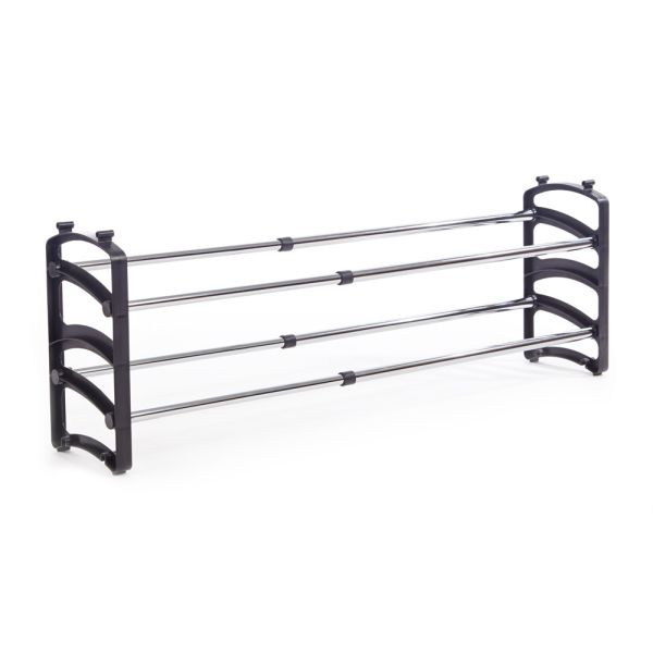 HomeLife Teleskopický stohovateľný botník