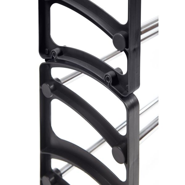 HomeLife Teleskopický stohovateľný botník