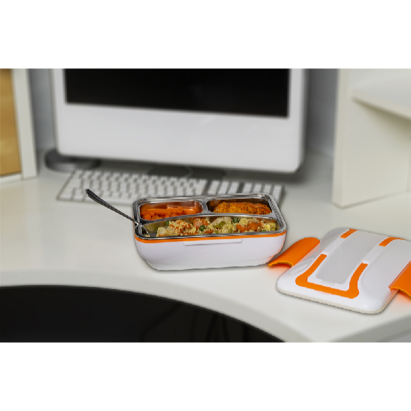 De Gusto Ohrievací box na jedlo WARMY 12V/230V oranžová