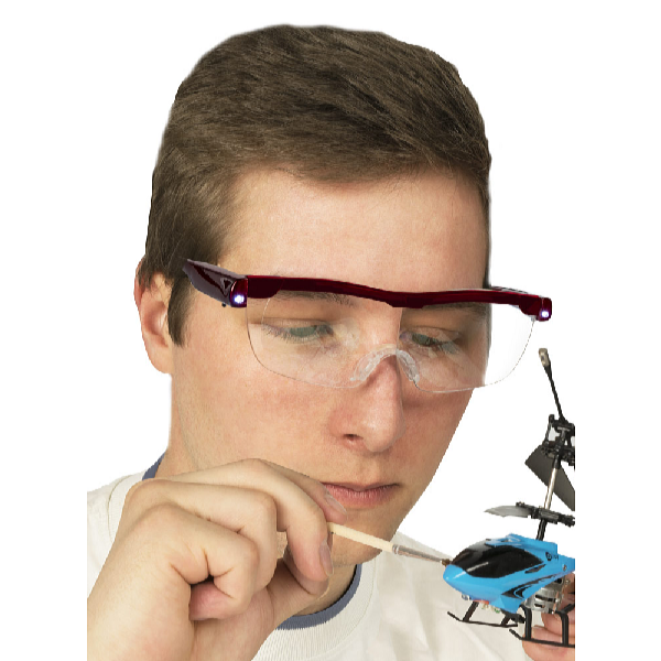 HomeLife Zväčšovacie okuliare ZOOM Double LED