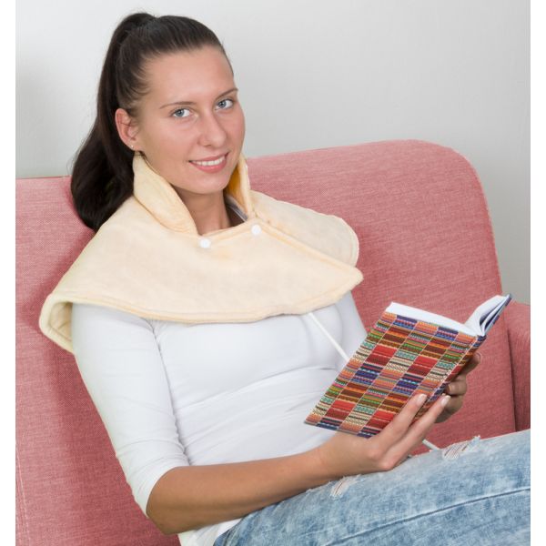 HomeLife Elektrická vyhrievaná dečka na krk a ramená SS02C