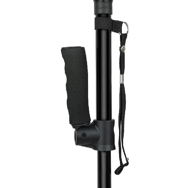 HomeLife Vychádzková skladacia palica so svetlom BH033