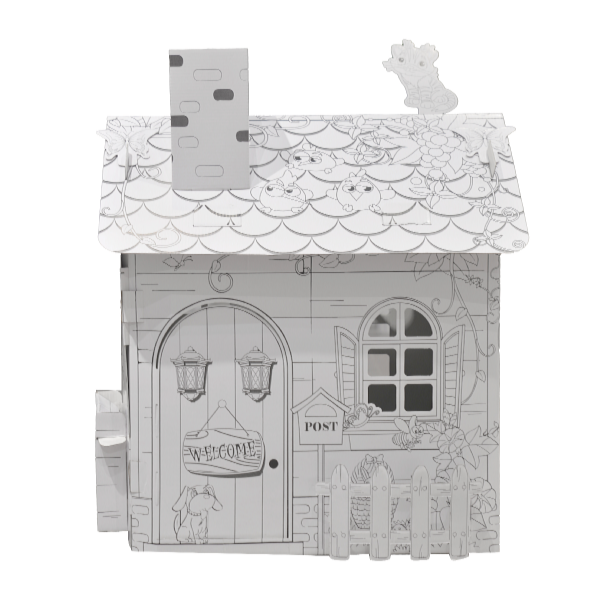 Concorde Kartónový domček 54 x 64,5 x 45 cm