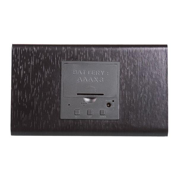 Platinium Drevený digitálny LED budík WAC-027