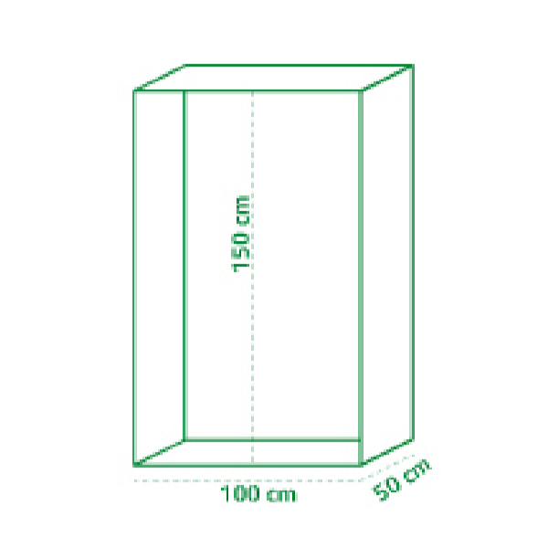Garden King Fóliovník na paradajky TopGreen 100 x 150 x 50 cm BG-F-00704