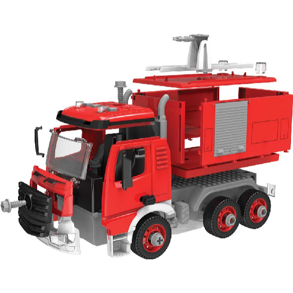 Kids World Logická stavebnica LOGIS AUTO hasiči