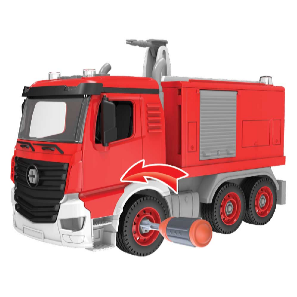 Kids World Logická stavebnica LOGIS AUTO hasiči