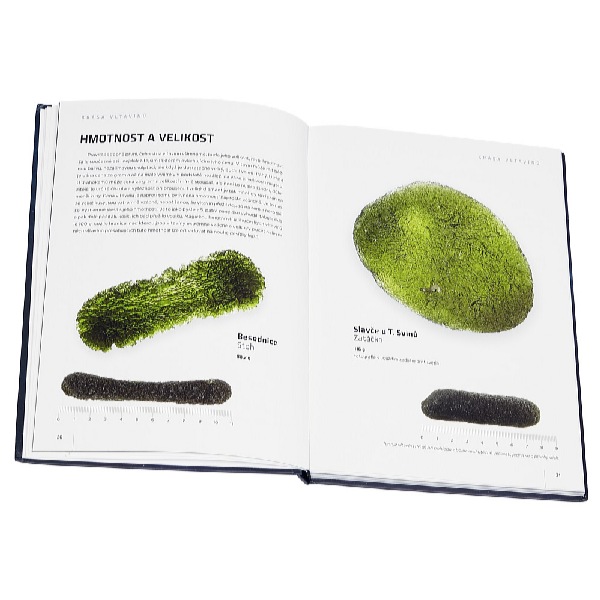 MOLDAVITE MUSEUM Kniha Fenomén Vltavín