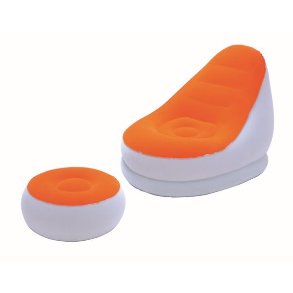 Bestway Nafukovacie kreslo COMFORT CRUISER oranžová