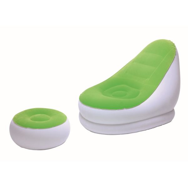 Bestway Nafukovacie kreslo COMFORT CRUISER zelená