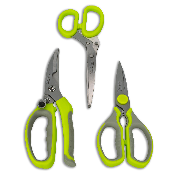 De Gusto Kuchynské nožnice - súprava 3 ks