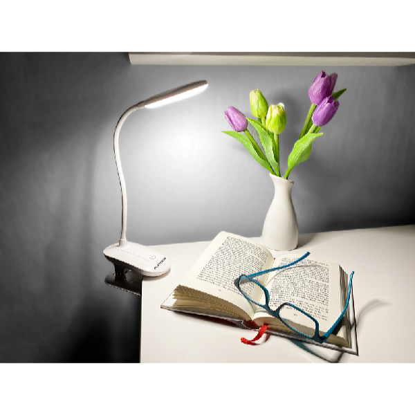 Platinium Aku LED lampa s klipom KM-6716