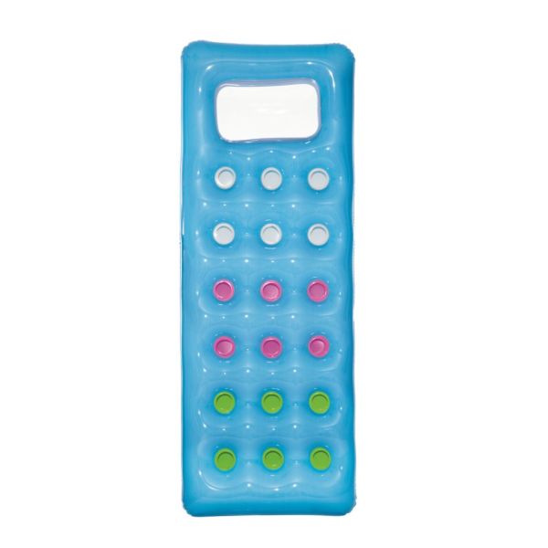 Bestway Nafukovacie lehátko Fashion s okénkom modrá