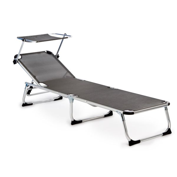 Garden King Zahradní lehátko se stříškou