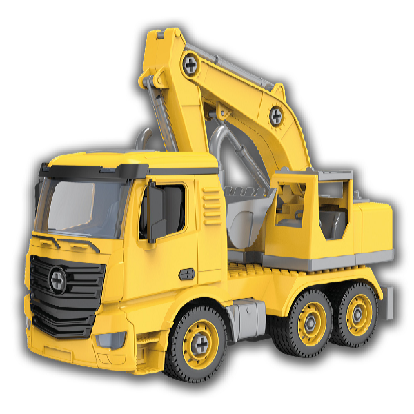 Kids World Logická stavebnica LOGIS AUTO bager