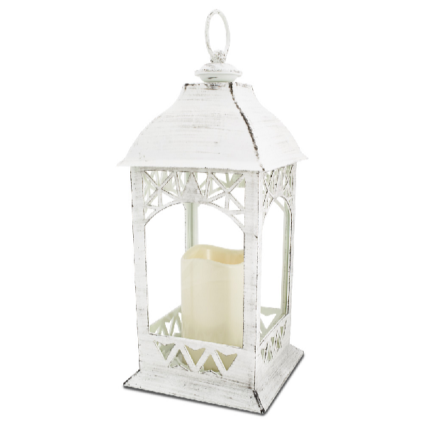 HomeLife LED lampáš dekoračný, biela ZK6119