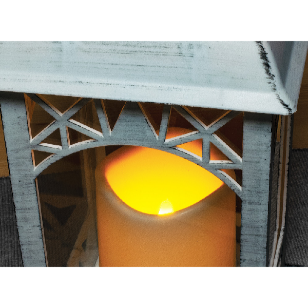 HomeLife LED lampáš dekoračný, biela ZK6119