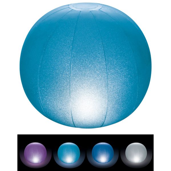 Intex Plávajúca nafukovacia lopta s LED osvtlením 23 cm