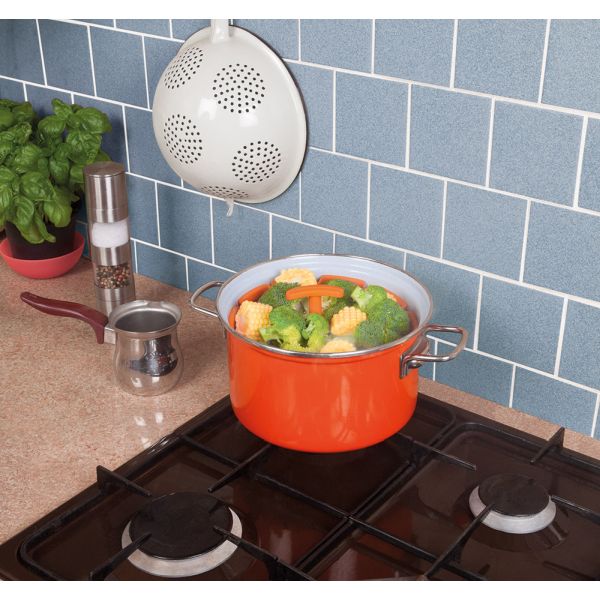 De Gusto Silikónový naparovač 22 cm