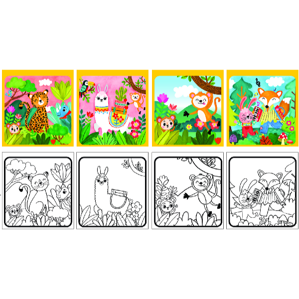 Concorde Kúzelné maľovanky - zvieratká