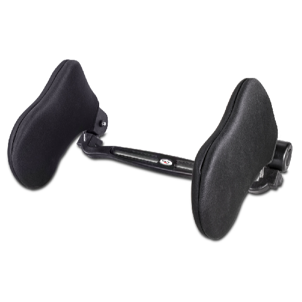 Road Star Bočná nastaviteľná opierka hlavy do auta, čierna