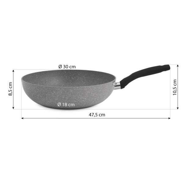 De Gusto Wok panvica STONITE 30 cm