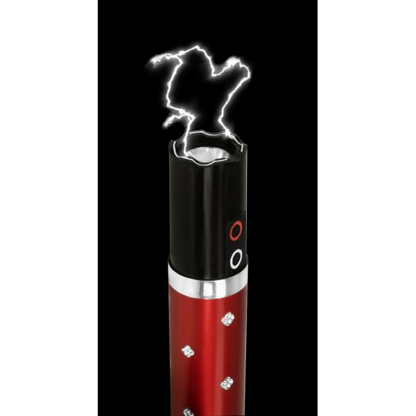 Platinium Dámsky paralyzátor s LED svetlom ANGELA M-500 červený