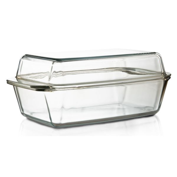 De Gusto Sklenený pekáč 3,5l s vekom