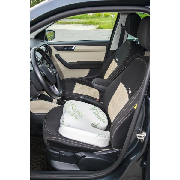 Romeo Ortopedický podsedák MEMORY BAMBOO 45 x 36 x 6 cm