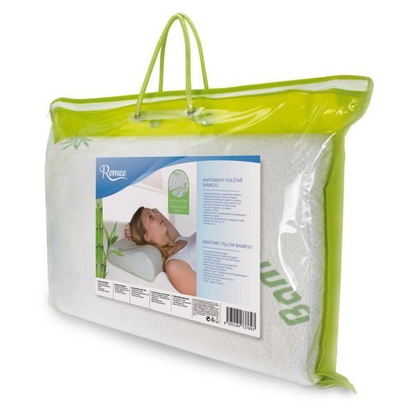 Romeo Anatomický vankúš MEMORY BAMBOO 48 x 30 cm