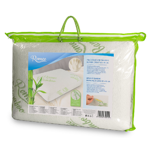 Romeo Vankúš neprofilovaný MEMORY BAMBOO 60 x 40 cm