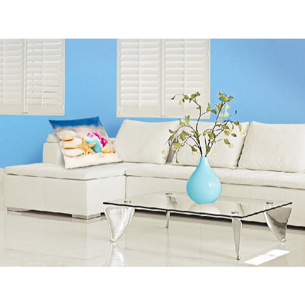 HomeLife LED svietiaca obliečka na vankúš Pláž 40 x 40 cm