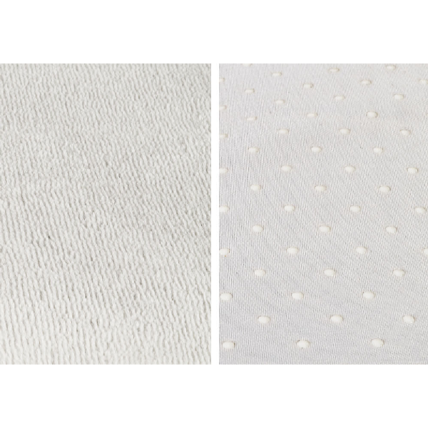 HomeLife Náhradná obliečka na zvyšujúci podsedák ORTHEO biela