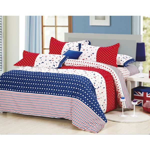 Romeo Posteľná bielizeň mikroplyš MIRANDA 140x200 cm, 70x90 cm