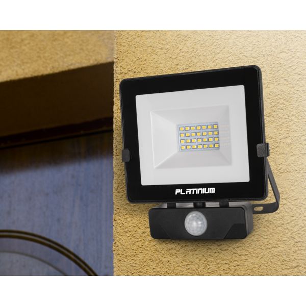 Platinium LED úsporný reflektor s detektorom pohybu 20 W BL2S20A1-B6