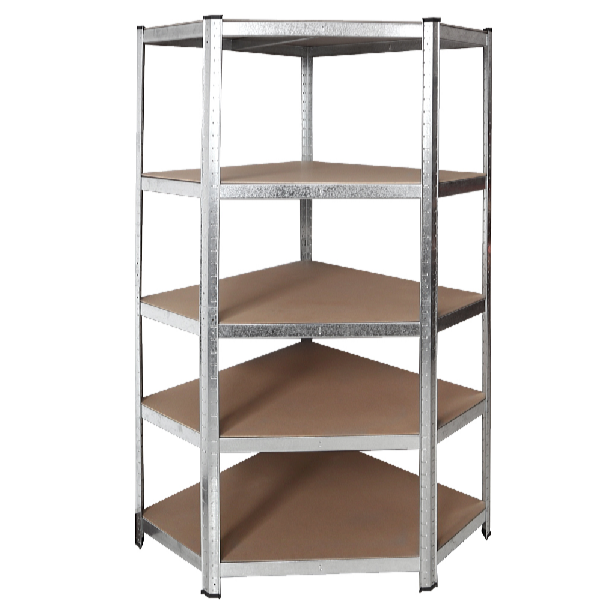 Profi Tools Kovový rohový regál ZEUS 180 x 90 x 70 x 40 cm 5 políc TC-081