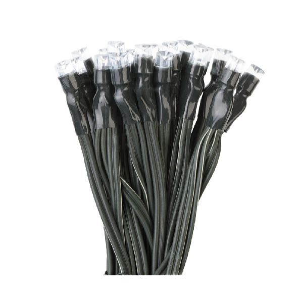 Platinium Solárna svetelná LED reťaz 200 diód, 20 m, teplá biela