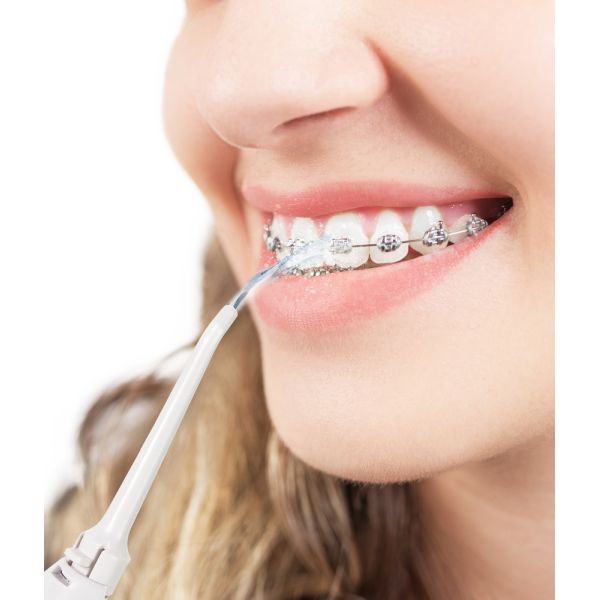 HomeLife Ústna sprcha WATER GENIUS oranžová