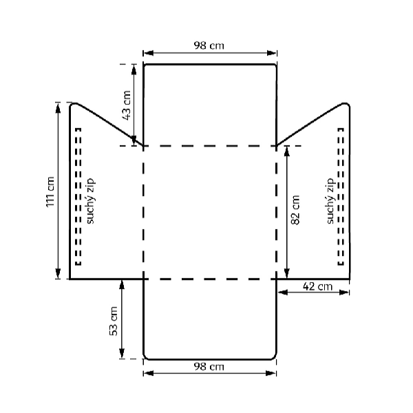 Road Star Ochranný autopoťah do kufra pre psa 180 x 100 cm