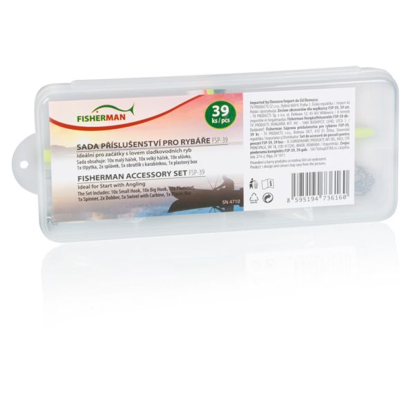 Fisherman Súprava príslušenstva pre rybárov 39 ks FSP-39