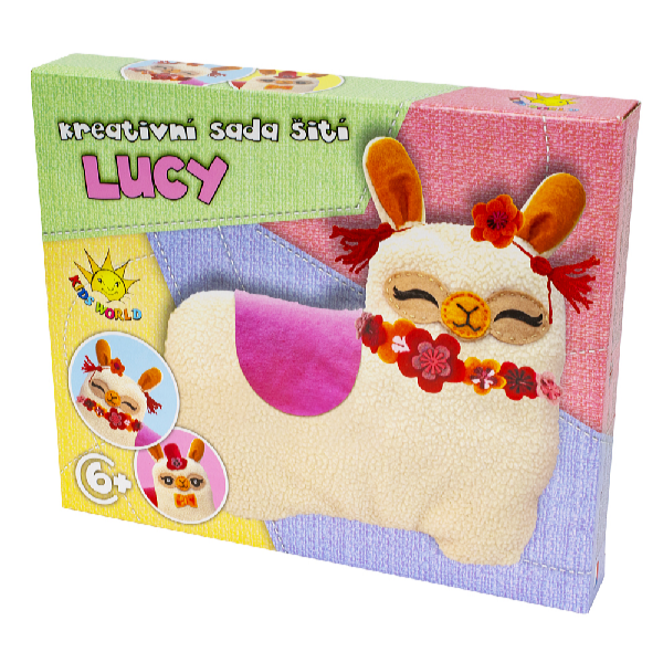 Kids World Kreatívna súprava šitia LUCY