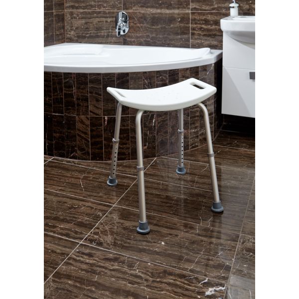 HomeLife Kúpeľňová sedačka výškovo nastaviteľná