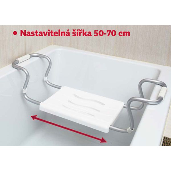 HomeLife Sedadlo do vane nastaviteľné KV01