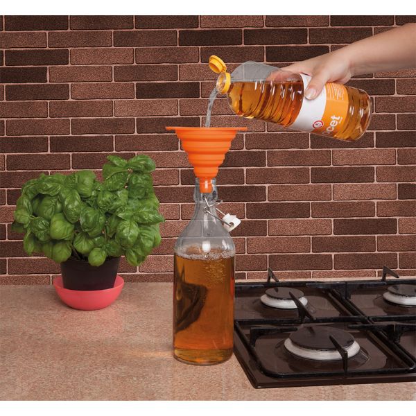 De Gusto Silikónový skladací lievik 9 cm