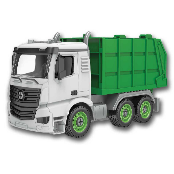 Kids World Logická stavebnica LOGIS AUTO smetiari