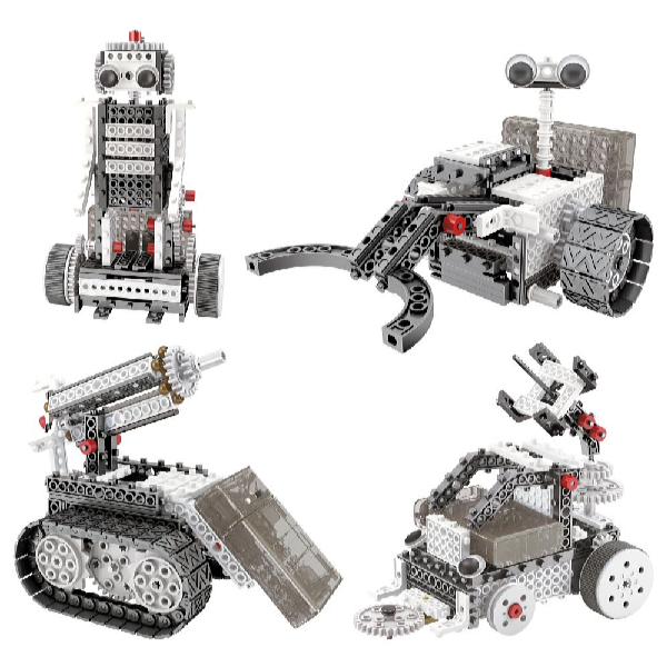 Kids World Logická stavebnica LOGIS SPACE 4v1 RC