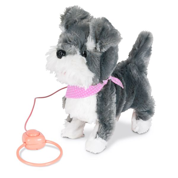 Kids World Interaktívne šteniatko s vodítkom ružová