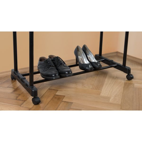 HomeLife Pojazdný stojan na šaty Double